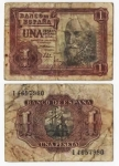 monedas de Europa - Espa�a -  Una Peseta