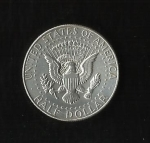 monedas de America - Estados Unidos -  Kennedy (reverso)