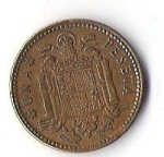 monedas de Europa - Espa�a -  02B - FRANCISCO FRANCO CAUDILLO DE ESPAÑA POR LA GRACIA DE DIOS 1953
