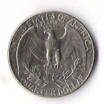 monedas de America - Estados Unidos -  04B - LIBERTY 1974 GEORGE WASHINGTON