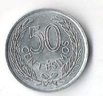 monedas de America - Uruguay -  01B - ARTIGAS 1965