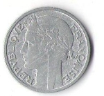 monedas de Europa - Francia -  01A - LIBERTE EGALITE FRATERNITE 1941