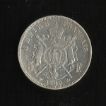 monedas de Europa - Francia -  Napoleon III  (reverso)