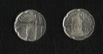 monedas de Europa - Espa�a -  Juan Carlos I / Extremadura / Puente Altamira