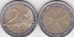 monedas de Europa - Malta -  ESTRELLA