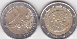 monedas de Europa - B�lgica -  PINTURA RUPESTRE CON EMBLEMA €