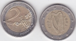 monedas de Europa - Irlanda -  ARPA CELTA