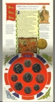 monedas de Europa - Reino Unido -  Cartera 1997 / Anverso