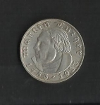 monedas de Europa - Alemania -  Martin Luther / anverso