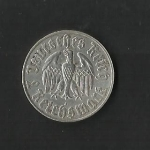monedas de Europa - Alemania -  Martin Luther / reverso