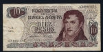 monedas de America - Argentina -  General Belgrano