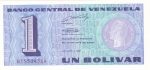 monedas de America - Venezuela -  BILLETE DE VENEZUELA- BOLÍVAR