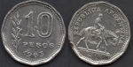 monedas de America - Argentina -  