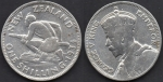 monedas de Oceania - Nueva Zelanda -  George V