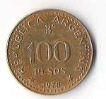 monedas de America - Argentina -  03A - JOSE DE SAN MARTIN
