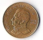 monedas de America - Argentina -  03B - JOSE DE SAN MARTIN