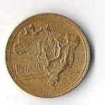 monedas de America - Brasil -  01B - CRUZEIROS - BRASIL