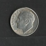 monedas de America - Estados Unidos -  Roosevelt.
