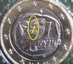 monedas de Europa - Grecia -  1€ Grecia 2002 en Blister