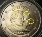 monedas de Europa - Luxemburgo -  Luxemburgo 2006- 2€ Conmemorativo-Error 