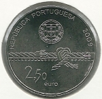 monedas de Europa - Portugal -  Torre de Betlem-Anverso
