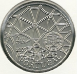 monedas de Europa - Portugal -  Monasterio de los Jerónimos-Anverso