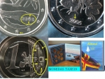 monedas de Europa - Finlandia -  Aland 2005 con errores