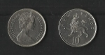 monedas de Europa - Reino Unido -  Elizabeth II