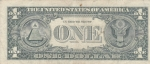 monedas de America - Estados Unidos -  BILLETE DE USA.  DOLAR- G.WASHINGTON