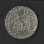 monedas de America - Chile -   Condor / anverso.