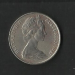 monedas de Oceania - Australia -  Elizabeth II / Anverso
