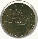 monedas de Europa - Polonia -  Solidarnosc-Anverso