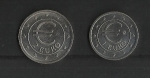 monedas de Europa - Espa�a -  Euro en prueba / Churriana. / Malaga.