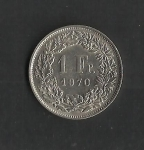 monedas de Europa - Suiza -  Confederacion Helvetica / reverso