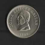monedas de America - Colombia -  Jorge Eliecer Gaitan./ anverso