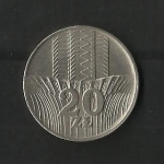 monedas de Europa - Polonia -  20 Zlotych / reverso