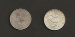 monedas de Europa - Austria -  Caballero en montura