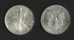 monedas de America - Estados Unidos -  Libertad caminando.