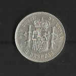 monedas de Europa - Espa�a -  Alfonso XII / reverso./ 1882