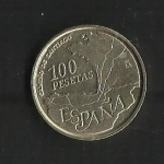 monedas de Europa - Espa�a -  Año Jacobeo / anverso.