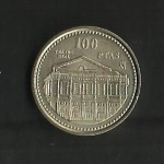 monedas de Europa - Espa�a -  Teatro Real / reverso.