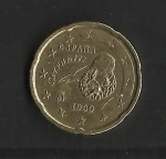 monedas de Europa - Espa�a -  Cervantes / Error / (nº2)