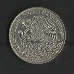 monedas de America - M�xico -  Vicente Guerrero / reverso/ 1976