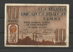 monedas de Europa - Espa�a -  Guerra Civil / Igualada / anverso.