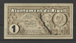 monedas de Europa - Espa�a -  Guerra Civil / Ripoll / anverso.