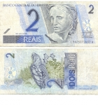 monedas de America - Brasil -  2 reales