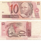 monedas de America - Brasil -  10 reales