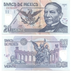 monedas de America - M�xico -  20 pesos