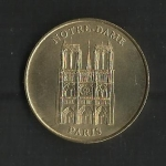 monedas de Europa - Francia -  Medalla Oficial / Notre-Dame  / anverso.