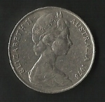 monedas de Oceania - Australia -  ELIZABETH II AUSTRALIA (POSTERIOR)